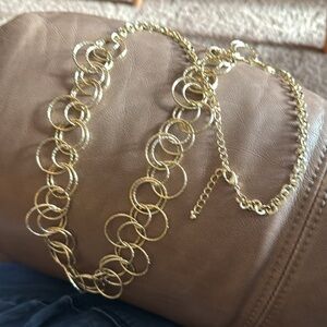 202.  Gold Chain Necklace